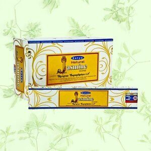 Satya Natural Jasmine Incense Sticks 15g Packs Handcrafted Aromatic Fragrance Me